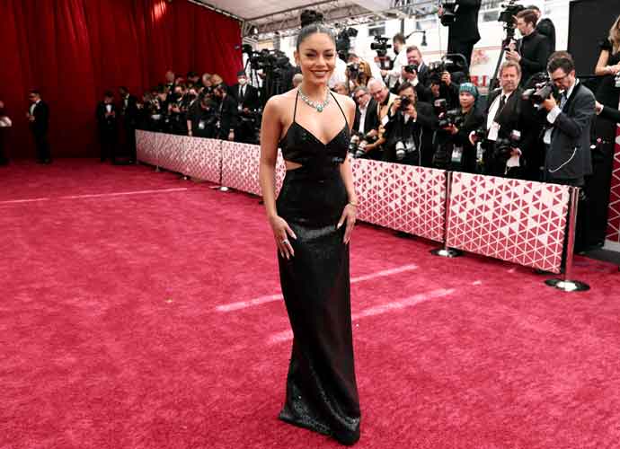HOLLYWOOD, CALIFORNIA - MARCH 27: Vanessa Hudgens attends the 94th Annual Academy Awards at Hollywood and Highland on March 27, 2022 in Hollywood, California. (Photo by Emma McIntyre/Getty Images)