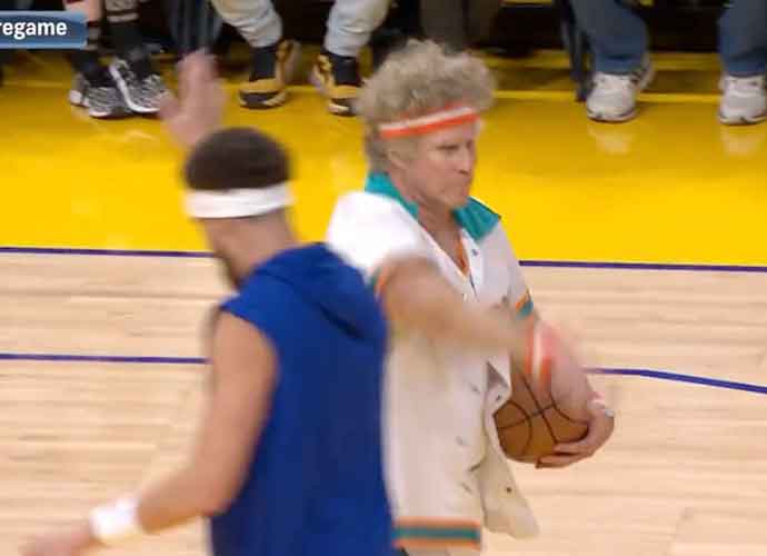 Will Ferrell Revives Semi-Pro's Jackie Moon To Shoot With Steph Curry Before Clippers' Game (Image: Twitter)