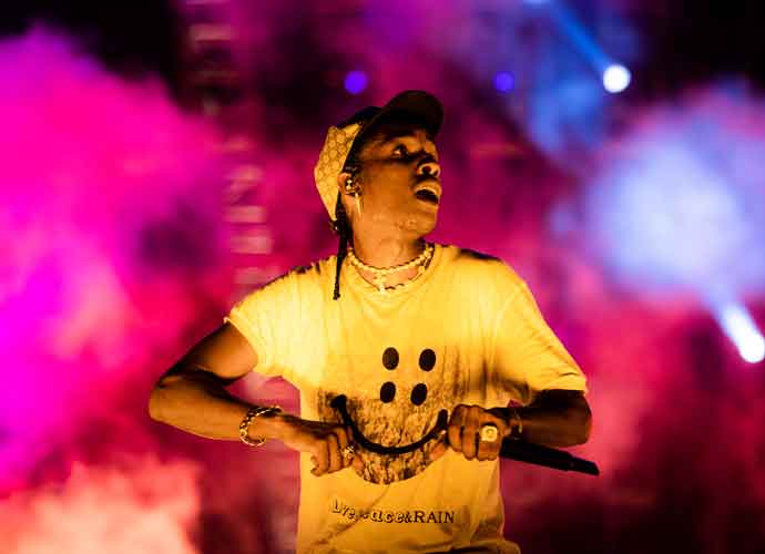 MIAMI GARDENS, FLORIDA - JULY 23: A$AP Rocky performs on stage during Rolling Loud at Hard Rock Stadium on July 23, 2021 in Miami Gardens, Florida. (Photo by Rich Fury/Getty Images)