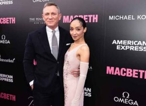 NEW YORK, NEW YORK - APRIL 28: Daniel Craig and Ruth Negga attend "MacBeth" Broadway Opening Night at Longacre Theatre on April 28, 2022 in New York City. (Photo by Jamie McCarthy/Getty Images)