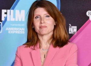 LONDON, ENGLAND - OCTOBER 08: Producer Sharon Horgan attends the "Herself" premiere during the 64th BFI London Film Festival at BFI Southbank on October 08, 2020 in London, England. (Photo by Gareth Cattermole/Getty Images for BFI)