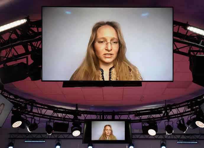 Katerina Tikhonova, deputy director at the mathematical research of complex systems at Moscow State University, as she speaks via video link during a panel session on day three of the St. Petersburg International Economic Forum (SPIEF) in St. Petersburg, Russia, on Friday, June 4, 2021. President Vladimir Putin will host Russias flagship investor showcase as he seeks to demonstrate its stuttering economy is back to business as usual despite continuing risks from Covid-19 and new waves of western sanctions. Photographer: Andrey Rudakov/Bloomberg via Getty Images