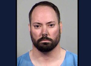 Chris Hoopes' mugshot (Image: Arizona State Police)