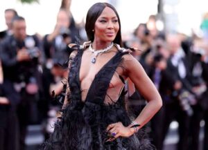 CANNES, FRANCE - MAY 23: Naomi Campbell attends the screening of "Decision To Leave (Heojil Kyolshim)" during the 75th annual Cannes film festival at Palais des Festivals on May 23, 2022 in Cannes, France. (Photo by Andreas Rentz/Getty Images)