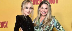 LOS ANGELES, CALIFORNIA - MAY 12: Sabrina Carpenter and Danielle Fishel attend the Los Angeles Premiere Of Amazon's "Emergency" at Directors Guild Of America on May 12, 2022 in Los Angeles, California. (Photo by Alberto E. Rodriguez/Getty Images)