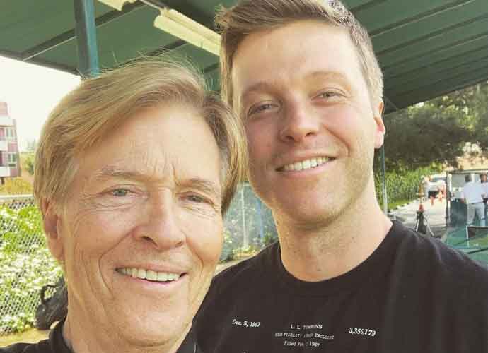 Harrison Wagner with father Jack Wagner (Image: Instagram)