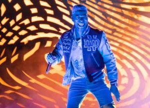 NEW YORK, NEW YORK - JUNE 10: Kid Cudi headlines night one of Governors Ball 2022 at Citi Field on June 10, 2022 in New York City. (Photo by Astrida Valigorsky/Getty Images)