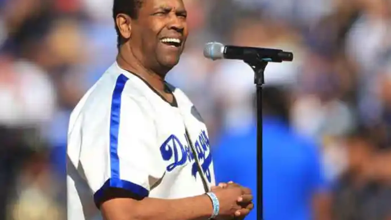 Denzel Washington Honors Jackie Robinson During 2022 MLB All-Star Game