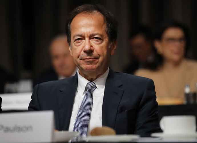 NEW YORK, NEW YORK - NOVEMBER 12: Hedge fund manager John Paulson attends US President Donald Trump's speech at the Economic Club of New York on November 12, 2019 in New York City. Trump, speaking to business leaders and others in the financial community, spoke about the state of the U.S. economy and the prolonged trade talks with China. (Photo by Spencer Platt/Getty Images)