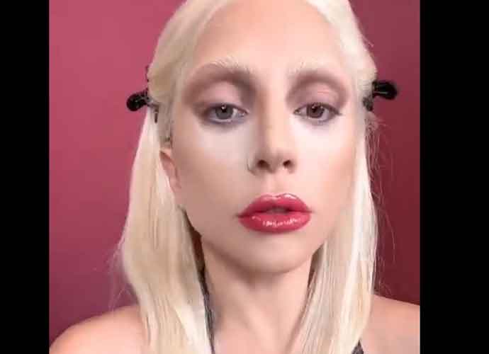Lady Gaga makeup video (Image: TikTok)