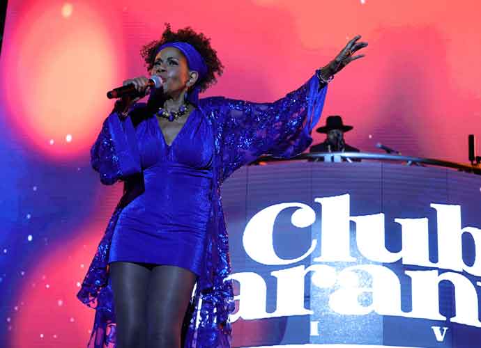NEW YORK, NEW YORK - SEPTEMBER 16: Melba Moore performs during the 43rd Annual BRIC Celebrate Brooklyn! Festival - Club Quarantine Live: D-Nice with Special Guests at Prospect Park Bandshell on September 16, 2021 in New York City. (Photo by Theo Wargo/Getty Images)