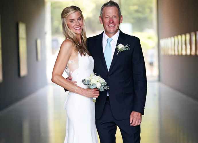 Lance Armstrong weds Anna Hansen (Image: Instagram)
