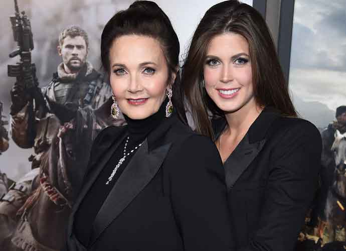NEW YORK, NY - JANUARY 16: Lynda Carter and Jessica Altman attend the world premiere of 