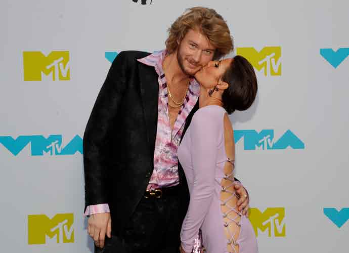 NEWARK, NEW JERSEY - AUGUST 28: Yung Gravy and Sheri Easterling attend the 2022 MTV VMAs at Prudential Center on August 28, 2022 in Newark, New Jersey. (Photo by Astrid Stawiarz/Getty Images for MTV/Paramount Global)