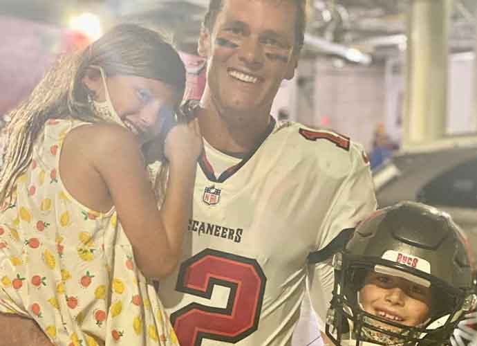 Tom Brady with kids (Image: Instagram)