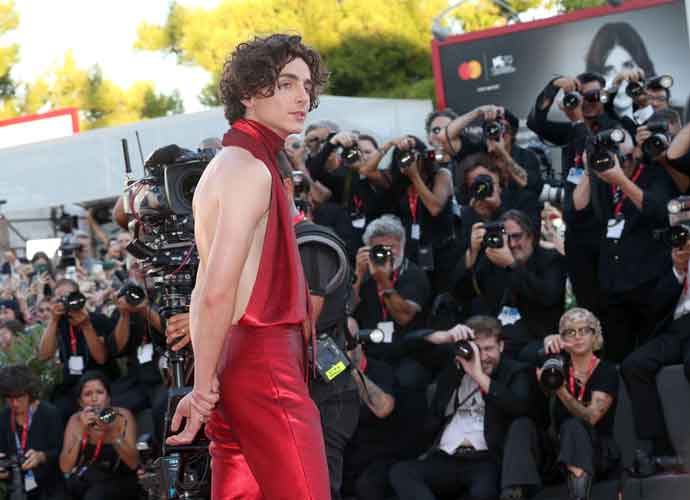 VENICE, ITALY - SEPTEMBER 02: Timothee Chalamet attends the 