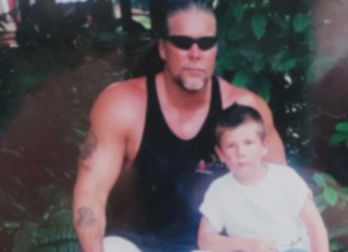 Kevin_Nash and son Tristen in 2000 (Image: Instagram)