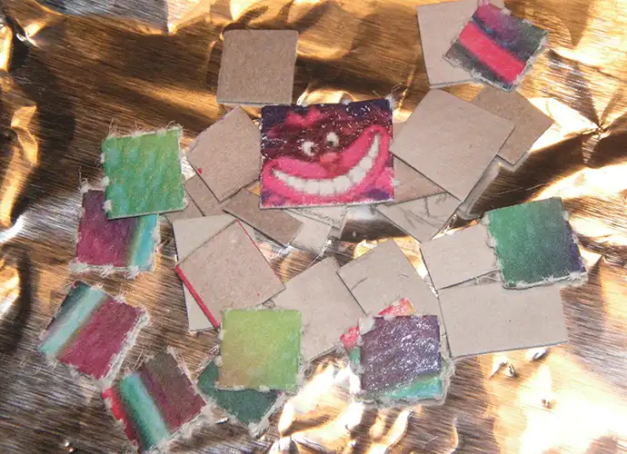 LSD blotters (Image: Wikipedia)