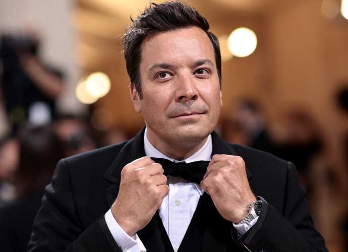 NEW YORK, NEW YORK - SEPTEMBER 13: Jimmy Fallon attends The 2021 Met Gala Celebrating In America: A Lexicon Of Fashion at Metropolitan Museum of Art on September 13, 2021 in New York City. (Photo by Dimitrios Kambouris/Getty Images for The Met Museum/Vogue )