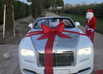 Georgina Rodriquez gifts Cristiano Ronaldo a Rolls Royce for Christmas (Image: Instagram)