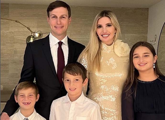Jared Kushner, Ivanka Trump & three kids celebrate Hanukkah (Image: Instagram)