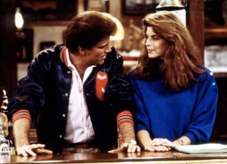 Kirstie Alley & Ted Danson on 'Cheers' (Image: NBC)