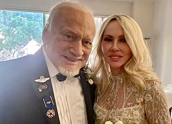 Buzz Aldrin shares photos from wedding to Anca Faur (Image: Twitter)