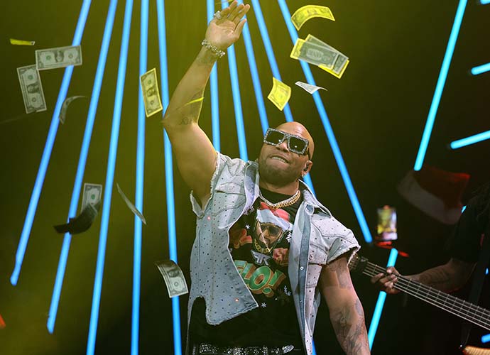 SUNRISE, FLORIDA - DECEMBER 18: Flo Rida performs onstage at iHeartRadio Y100s Jingle Ball 2022 Presented by Capital One at FLA Live Arena on December 18, 2022 in Sunrise, Florida. (Photo by Alexander Tamargo/Getty Images)
