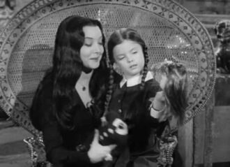 Lisa Loring in 'The Addams Family' (Image: ABC)