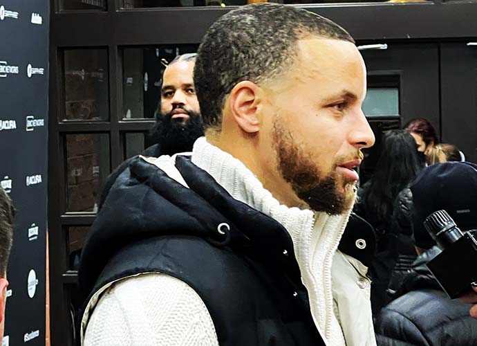 Steph Curry at Sundance 2023 premiere of 'Steph Curry: Underrated' (Image: Erik Meers)