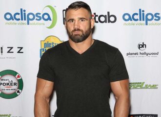 LAS VEGAS, NV - JUNE 19: Former mixed martial artist Phil Baroni attends the Raising the Stakes for Cerebral Palsy Celebrity Poker Tournament at Planet Hollywood Resort & Casino hosted by the One Step Closer Foundation to raise funds and awareness for people with cerebral palsy on June 19, 2015 in Las Vegas, Nevada. (Photo by Gabe Ginsberg/Getty Images)