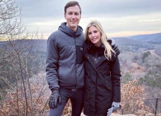 Jared Kushner & Ivanka Trump hiking in upstate New York (Image: Instagram)