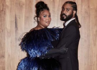 Lizzo and boyfriend Mike Wright (Image: Instagram)