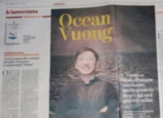 Poet Ocean Vuong misidentified in Italian newspaper La Stampa (Image: Instagram)