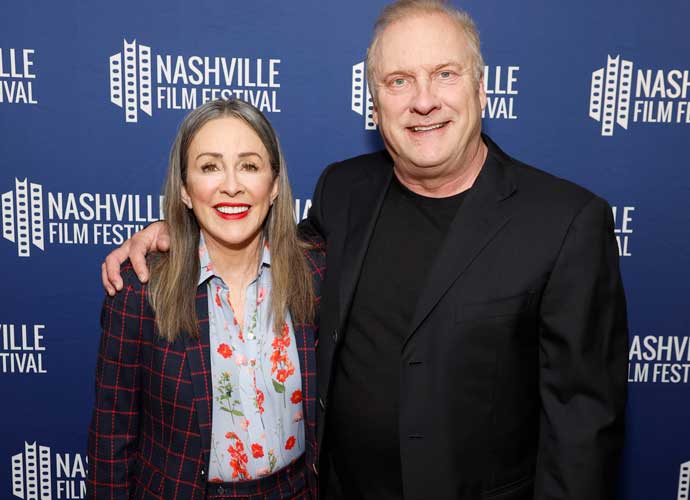 FRANKLIN, TENNESSEE - OCTOBER 02: Patricia Heaton and David Hunt attend the screening of 