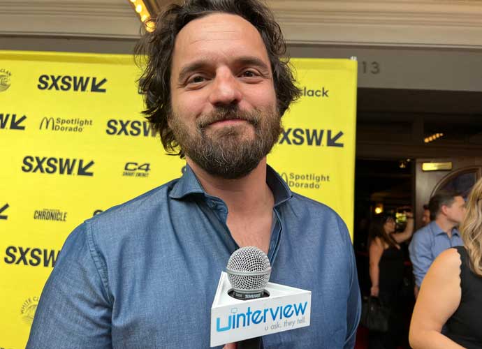 Jake Johnson attends the SXSW 2023 premiere of 'Self Reliance' (Image: Erik Meers)