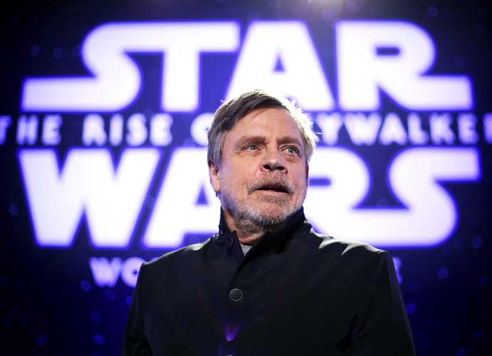 HOLLYWOOD, CALIFORNIA - DECEMBER 16: Mark Hamill attends the Premiere of Disney's 
