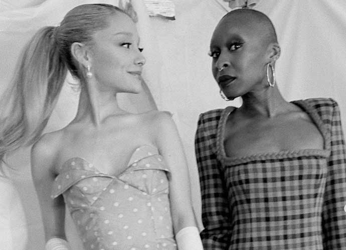 Ariana Grande & Cynthia Erivo pose together for the 'Wicked' (Image: Instagram)
