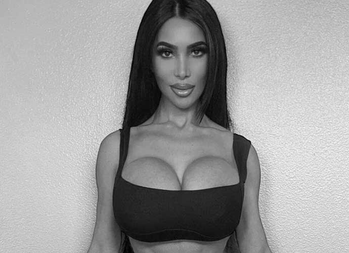Kim Kardashian lookalike Christina Ashten Gourkan in 2023 (Image: Instagram)