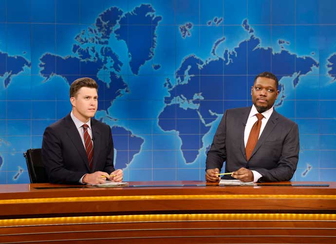 Colin Jost & Michael Che on SNL's 'Weekend Update' (Image: NBC)