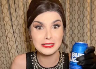 Trans influencer Dylan Mulvaney appears in Bud Light promo video (Image: Instagram)