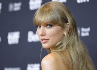 TORONTO, ONTARIO - SEPTEMBER 09: Taylor Swift attends 'In Conversation With... Taylor Swift' during the 2022 Toronto International Film Festival at TIFF Bell Lightbox on September 09, 2022 in Toronto, Ontario. (Photo by Amy Sussman/Getty Images)