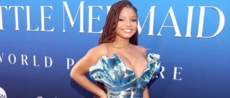 LOS ANGELES, CALIFORNIA - MAY 08: Halle Bailey attends the World Premiere of Disney's live-action feature "The Little Mermaid" at the Dolby Theatre in Los Angeles, California on May 08, 2023. (Photo by Jesse Grant/Getty Images for Disney)