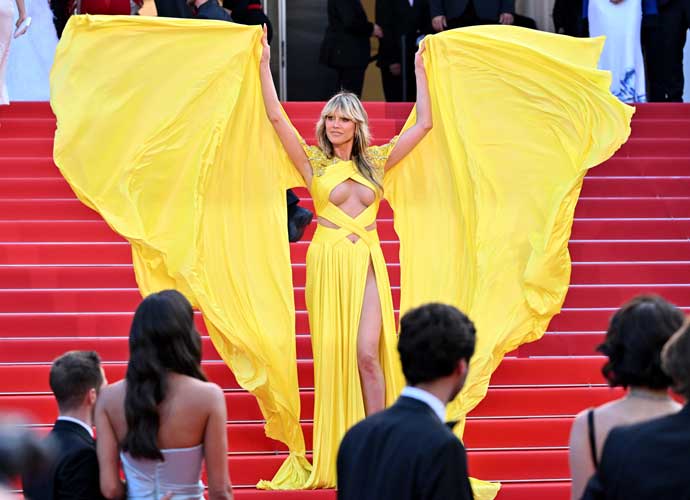 CANNES, FRANCE - MAY 24: Heidi Klum attends the 