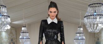 NEW YORK, NEW YORK - MAY 01: Kendall Jenner attends The 2023 Met Gala Celebrating "Karl Lagerfeld: A Line Of Beauty" at The Metropolitan Museum of Art on May 01, 2023 in New York City. (Photo by Kevin Mazur/MG23/Getty Images for The Met Museum/Vogue)