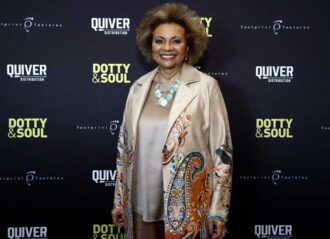 NEW YORK, NEW YORK - APRIL 26: Leslie Uggams attends "Dotty & Soul" New York screening at Village East by Angelika on April 26, 2023 in New York City. (Photo by John Lamparski/Getty Images)