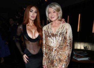 NEW YORK, NEW YORK - MAY 18: Megan Fox and Martha Stewart attend the 2023 Sports Illustrated Swimsuit Issue release party at Hard Rock Hotel New York on May 18, 2023 in New York City. (Photo by Dimitrios Kambouris/Getty Images for Sports Illustrated Swimsuit)