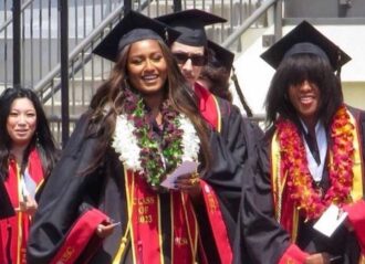 Sasha Obama attends USC graduation (Image: Twitter)