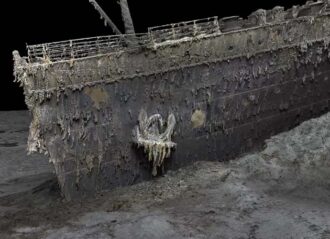 New 3-D image of the Titanic (Image: Atlantic Productions)