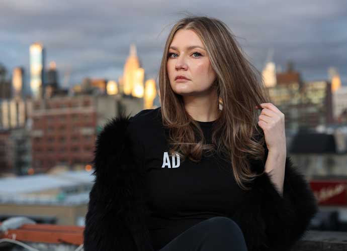 NEW YORK, NEW YORK - NOVEMBER 16: Anna Delvey poses for a photo at her home on November 16, 2022 in New York City. (Photo by Mike Coppola/AD/Getty Images for ABA)